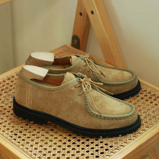 Indian Leather Shoes American Retro Suit Shoes